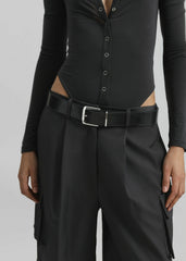 Nersac Cargo Bermuda Shorts - Charcoal