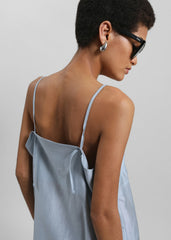 Noli Slip Mini Dress - Dusty Blue