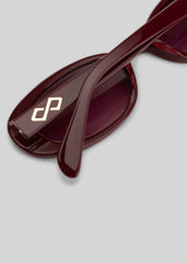 Karen Wazen Olivia Sunglasses - Burgundy