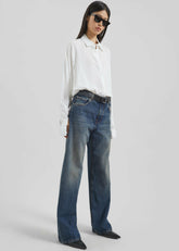 Haikure Bonnie Jeans - Intense Blue