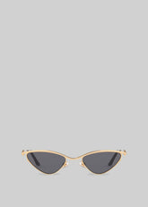 Karen Wazen Zoe Sunglasses - Gold