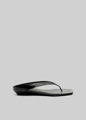 Loulou de Saison Coda Nappa Leather Sandals - Black