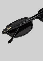 Karen Wazen Carolyn Sunglasses - Black