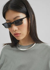 Karen Wazen Iris Sunglasses - Black