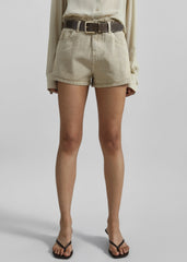 Kiso Denim Shorts - Cement