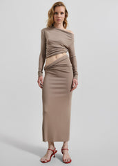 Margot Asymmetric Top - Mocha