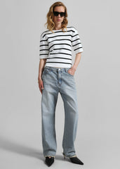 Tarmi Straight Leg Jeans - Light Wash
