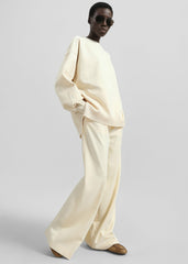 Wesra Knit Sweatshirt - Ecru