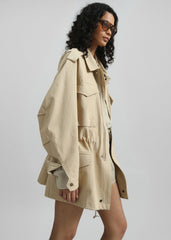 Toran Cargo Jacket - Beige
