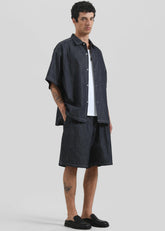 Axton Denim Shirt - Dark Wash