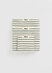 Tekla Towel - Racing Green Stripes