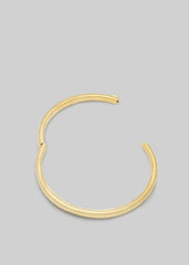 Completedworks Satin Neck Collar - Gold