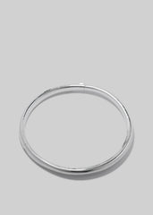 Completedworks Satin Neck Collar - Silver