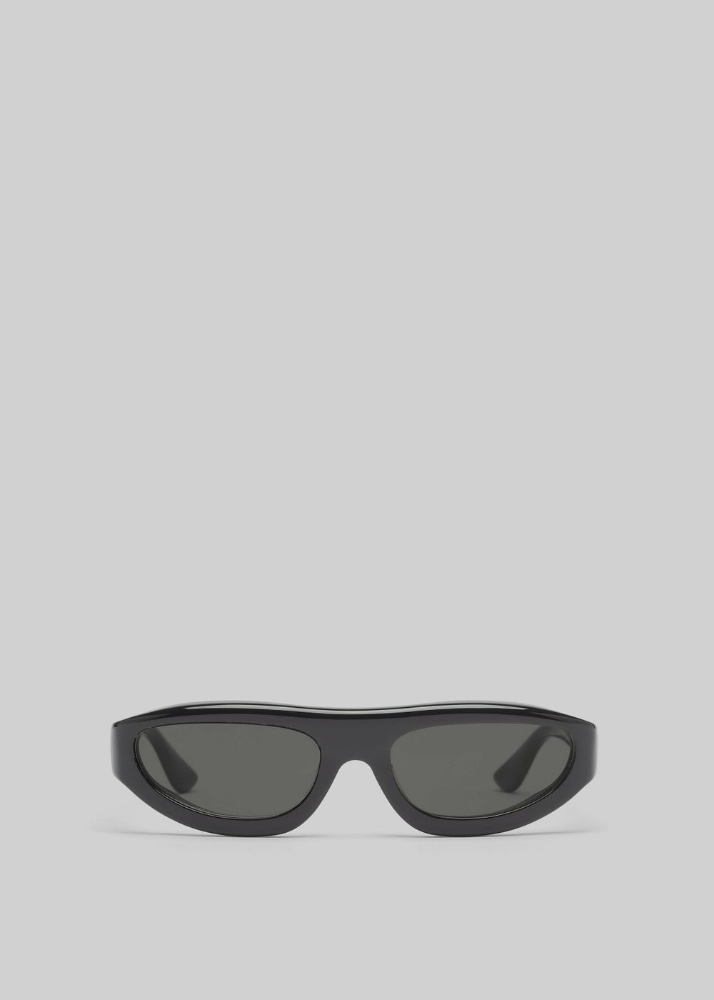 Port Tanger Uns Sunglasses - Black Acetate/Black Lens