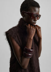 TFS Matte Bangle - Burgundy