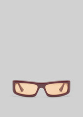 Port Tanger Daryan Sunglasses - Carmesi Acetate/Amber Lens