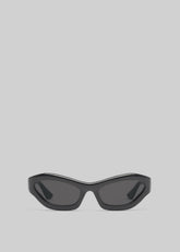 Port Tanger Hayya Sunglasses - Black Acetate/Black Lens