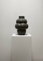 Louise Roe Ceramic Balloon Vase 04 - Mud Brown
