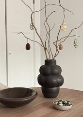Louise Roe Ceramic Balloon Vase 04 - Mud Brown