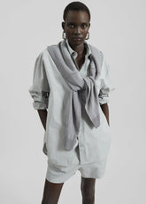 Lui Organic Cotton Shirt - Ice