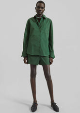 Lui Organic Cotton Boxer Short - Hunter Green