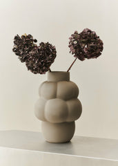 Louise Roe Ceramic Balloon Vase 04 - Sanded Grey