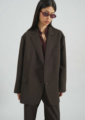 Bea Blazer - Dark Espresso
