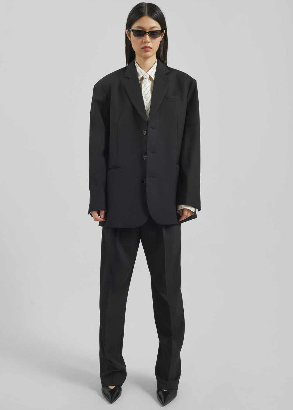 Gelso Oversized Blazer - Black
