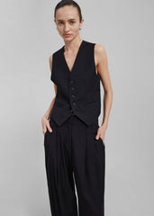 Gelso Waistcoat - Black