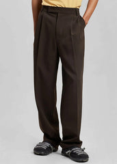 Beo Suit Pants - Dark Espresso