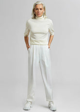 Bea Suit Pants - White