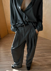 Gelso Shirt - Dark Grey Melange