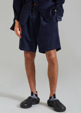 Camden Corduroy Shorts - Navy