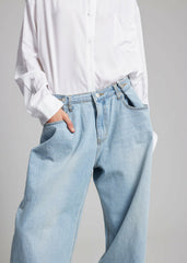Hayla Denim Pants - Light Wash