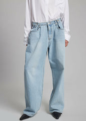 Hayla Denim Pants - Light Wash
