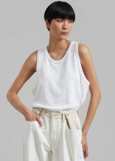 Briston Boxy Tank - White