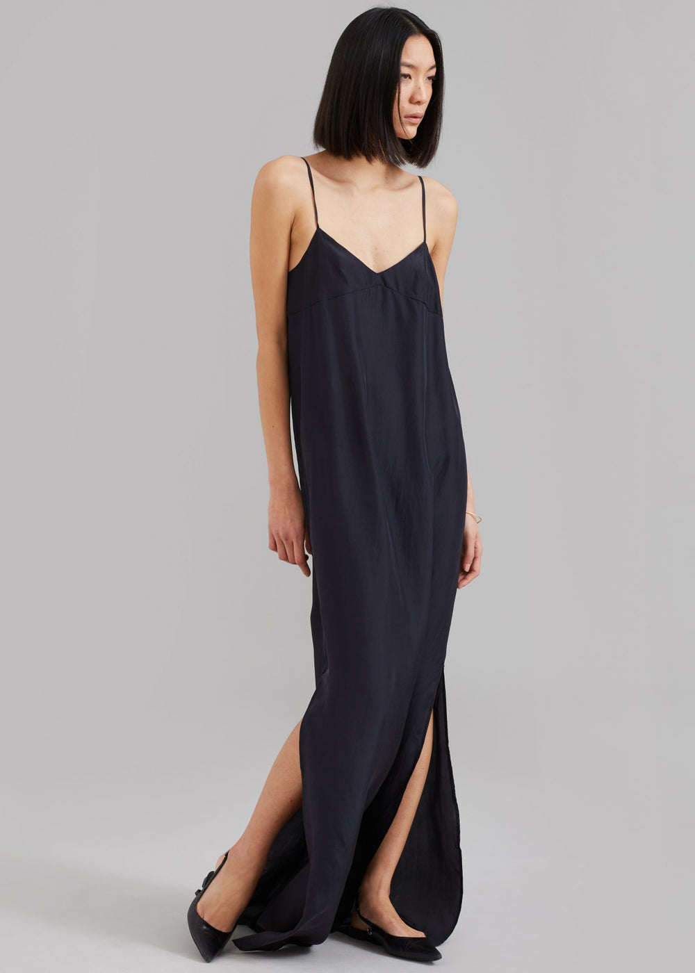 Dylana Sleeveless Maxi Dress - Navy