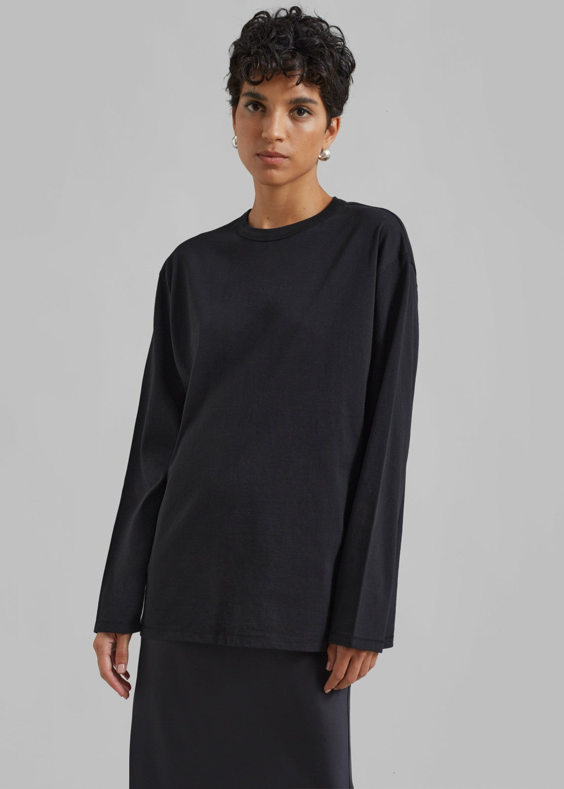 Bennett Long Sleeves Tee - Black