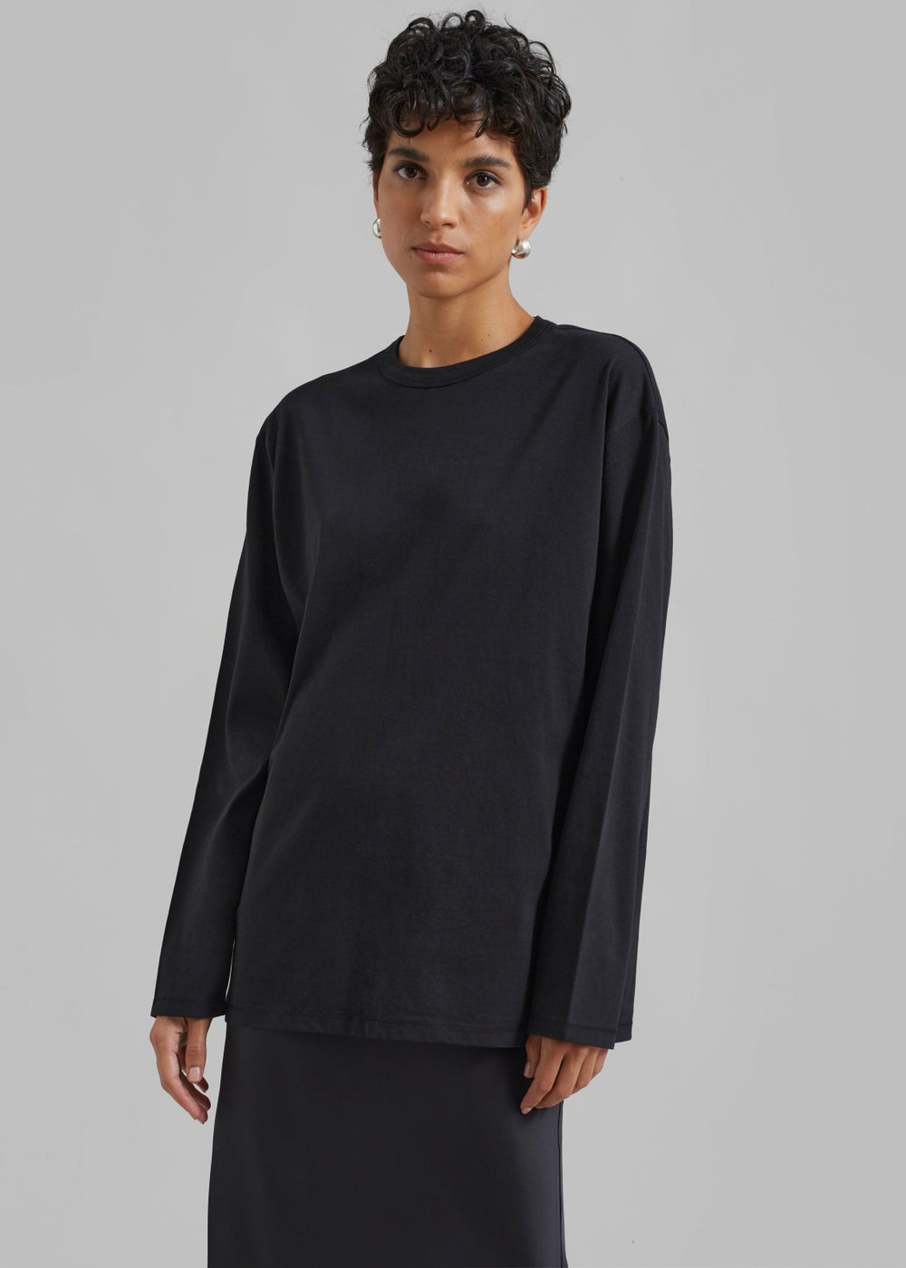 Bennett Long Sleeves Tee - Black