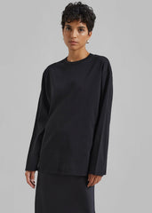 Bennett Long Sleeves Tee - Black