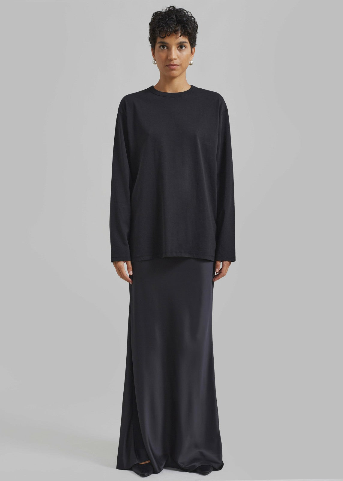 Bennett Long Sleeves Tee - Black