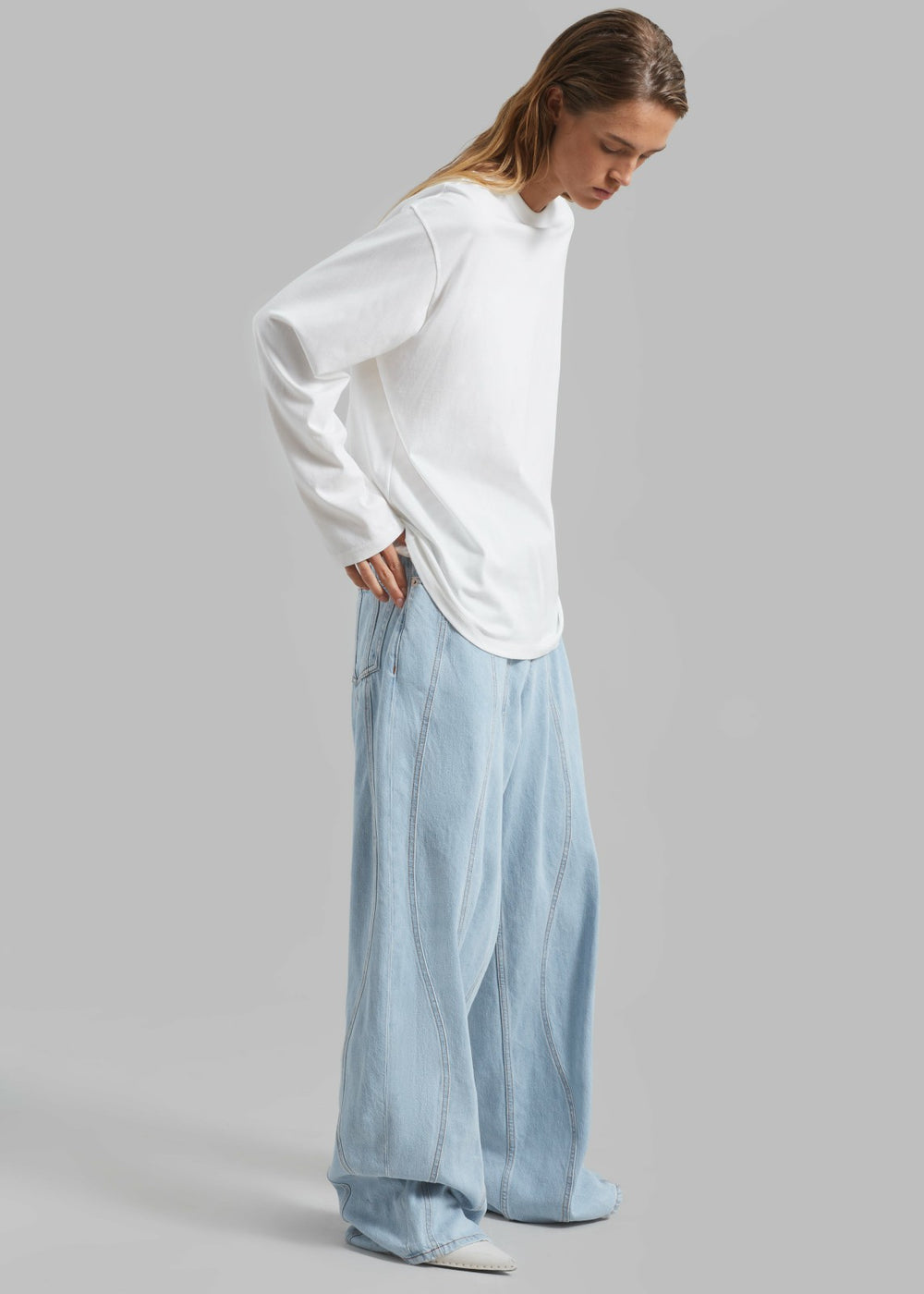 Bennett Long Sleeves Tee - Ivory
