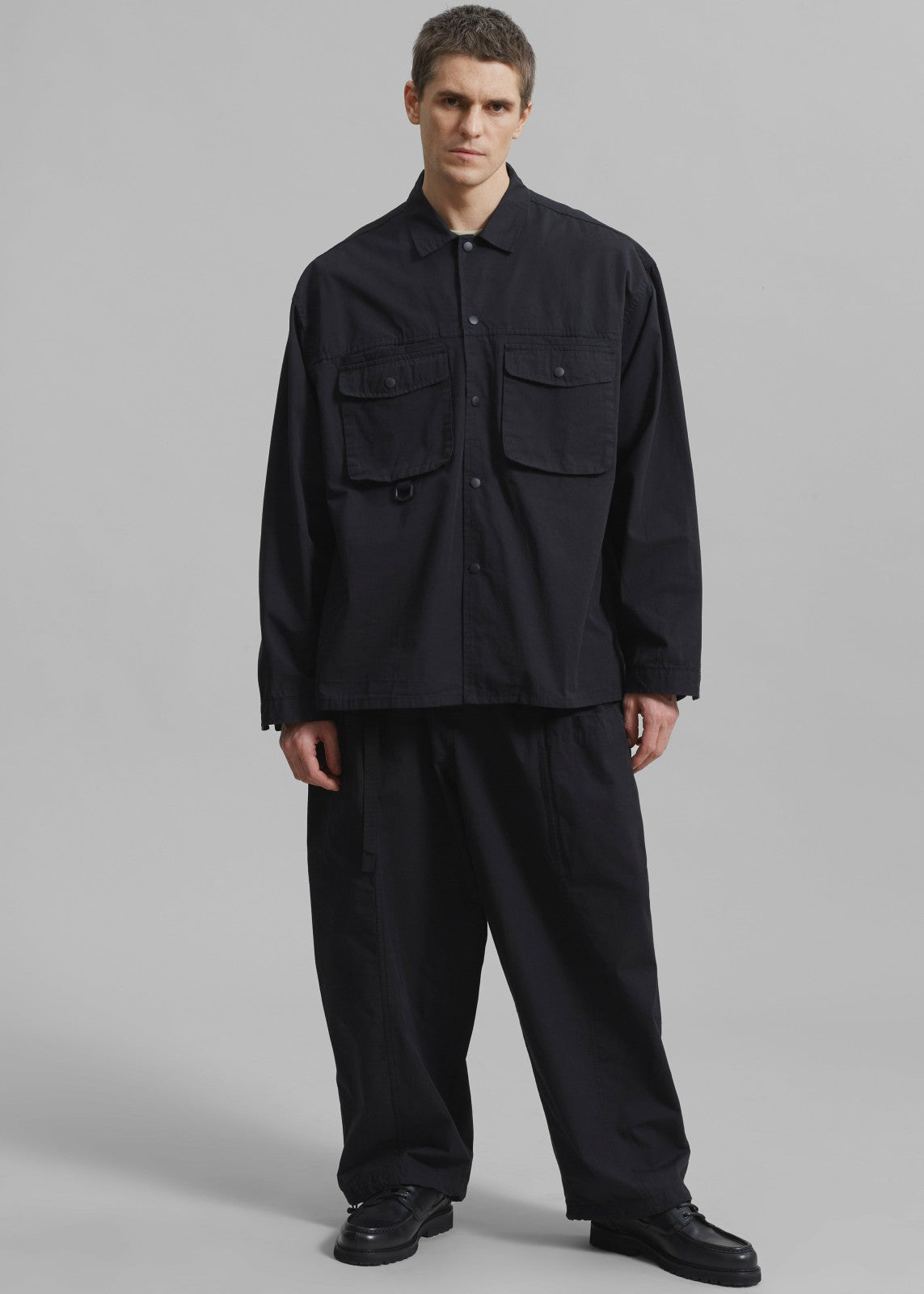 Jameson Button Up Shirt - Black