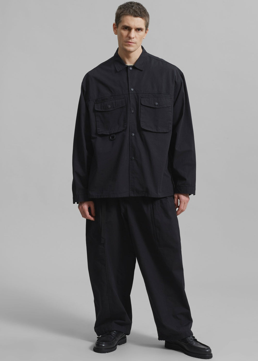 Jameson Button Up Shirt - Black