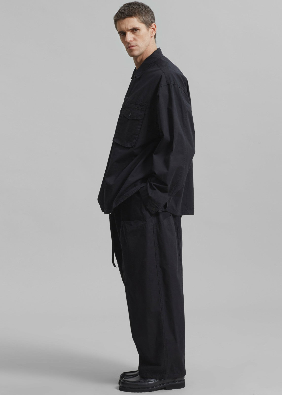 Jameson Button Up Shirt - Black