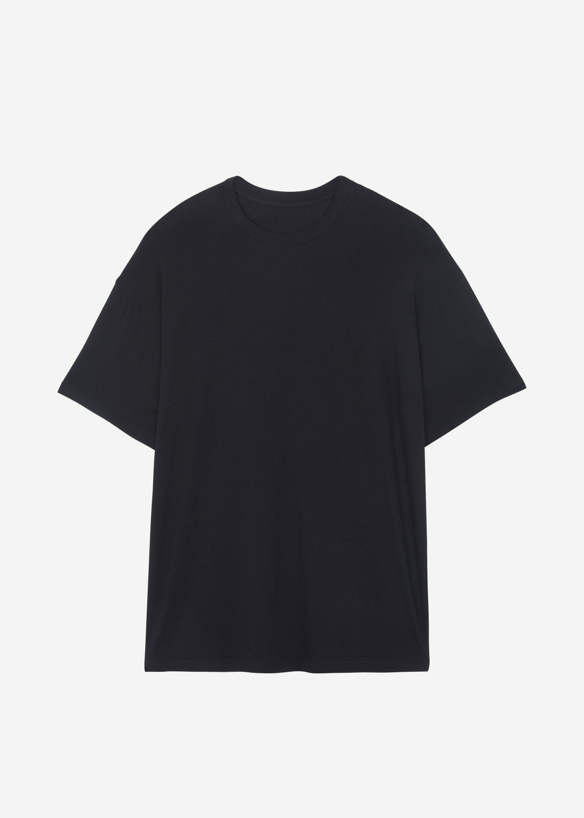 Ella Boxy Tee - Black