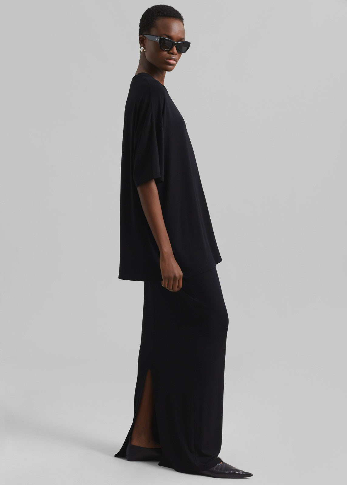 Ella Maxi Skirt - Black