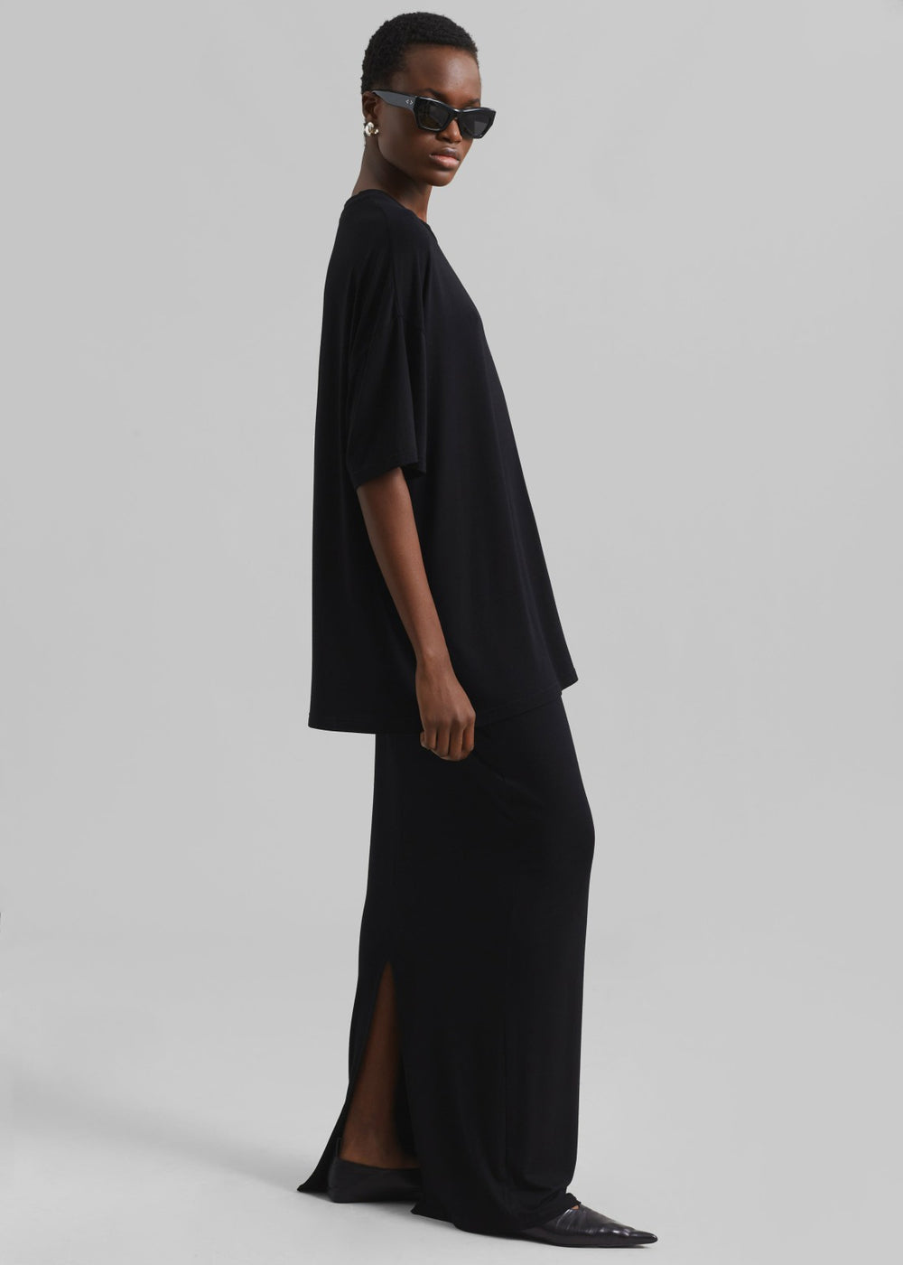 Ella Maxi Skirt - Black