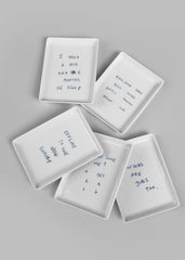 TFS x Thomas Lélu Love Me Tray - White/Blue