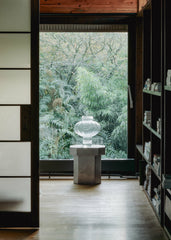 Louise Roe Glass Balloon Vase 02 - Clear